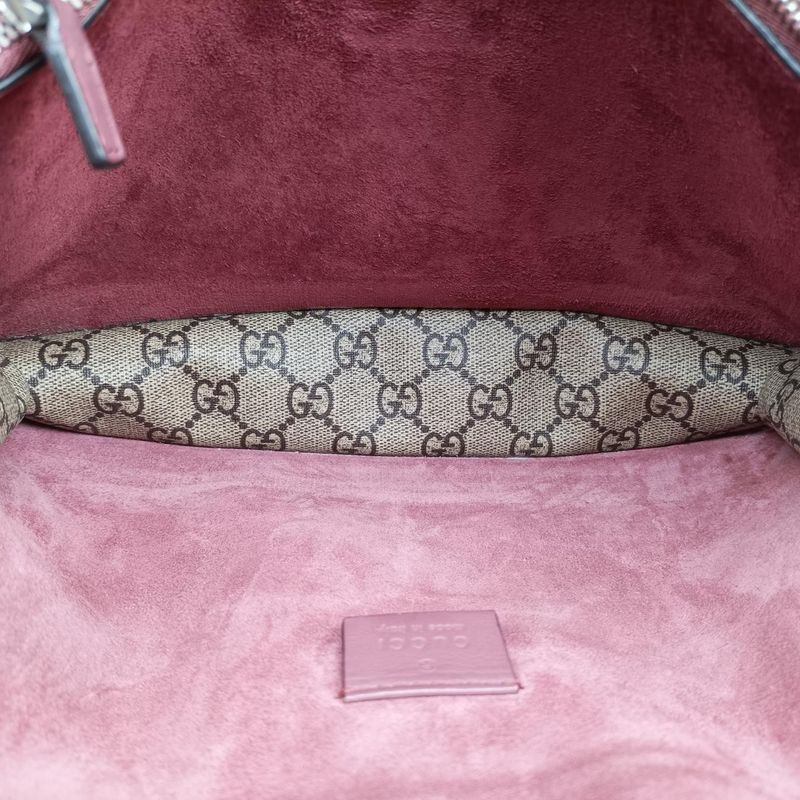 Gucci Dionysus Beige Red And Multicolor PVC Coated Canvas 400249 I023235583