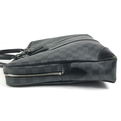 Louis Vuitton Business Bag Porte Documents Voyage PDV N41125 Damier Graphite