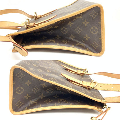 Louis Vuitton Monogram Popincourt Eau Shoulder Bag M40007 Brown