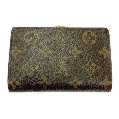 Louis Vuitton M61663 Monogram PVC Porte Monet Vier Viennois Brown 405922 Bifold
