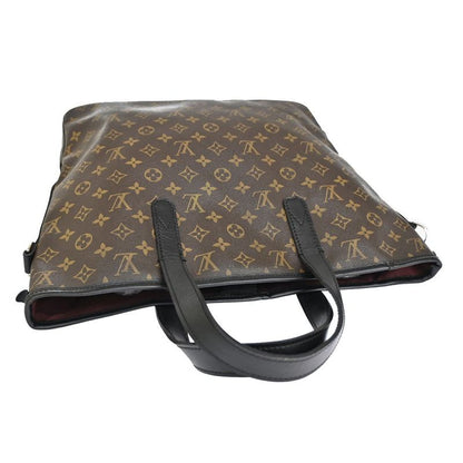 Louis Vuitton Tote Bag Divis Macassar Black Brown Monogram M56708 70fa448