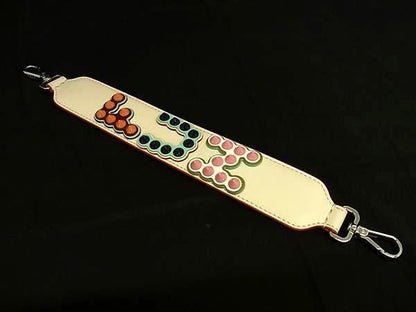 Fendi Mini Strap You FUN Leather Shoulder Strap For Studded Bag Light