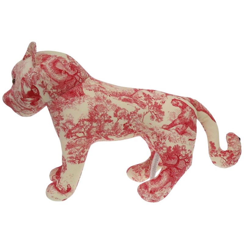 Dior Baby Dior Toile De Jouy Animal Plush Toy Polyester Red 1708 Dior