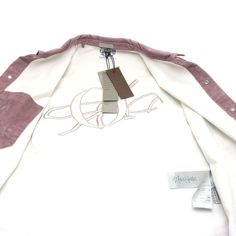 Dior Cactus Jack Oversized Shirt Jacket 46 Purple