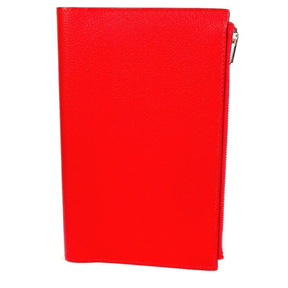Hermes Notebook Cover Notebook Pad "EA Zip" PM Evercolor Rouge Ladieu Red