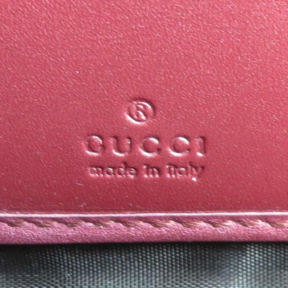 Gucci Round Zipper Long Wallet Micro Guccissima 307997
