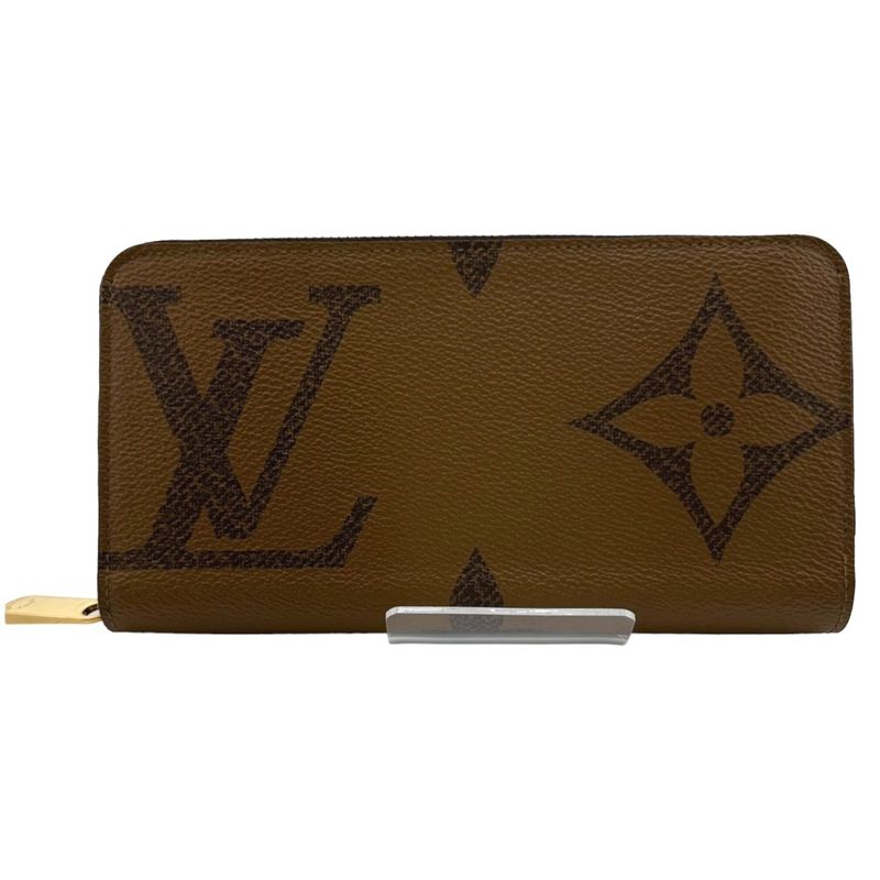 Louis Vuitton M69353 Monogram Giant Reverse Zippy Wallet Long Wallet Louis
