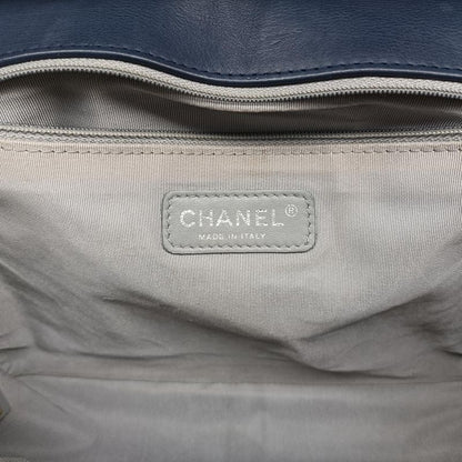 Chanel Boy Chanel Navy Leather A9210618896283