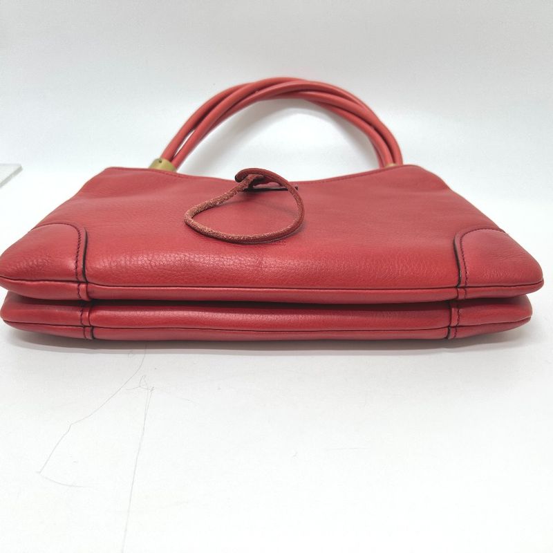 Gucci Handbag Logo 108964 Leather Red