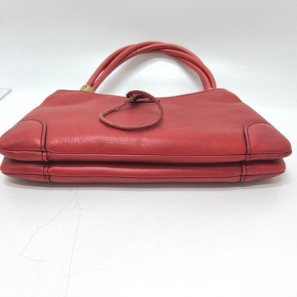 Gucci Handbag Logo 108964 Leather Red