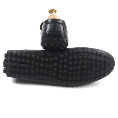  Louis Vuitton 2023 Hockenheim Line Leather Monogram Loafer With LV Logo