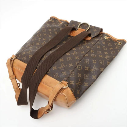 Louis Vuitton Monogram Montsouris GM M51135 Leather Backpack Sac Backpack Bag