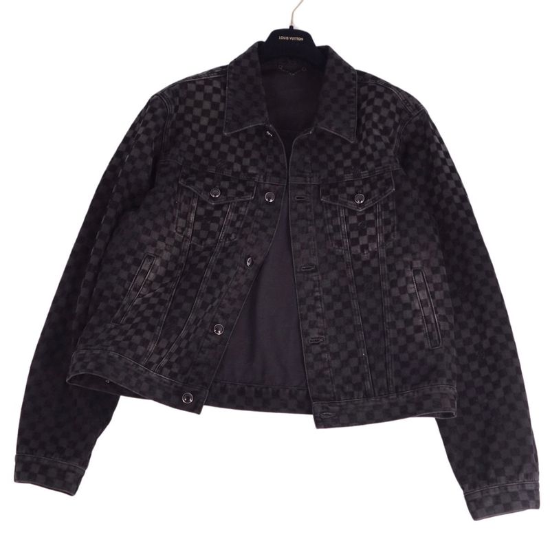 Louis Vuitton 2025 Flocked Damier De