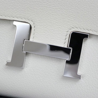 Hermes Constance Long Eva Color Beton Silver Hardware C Engraved