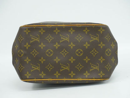 Authentic Louis Vuitton LV Batignolles Monogram Tote Handbag Brown M51156
