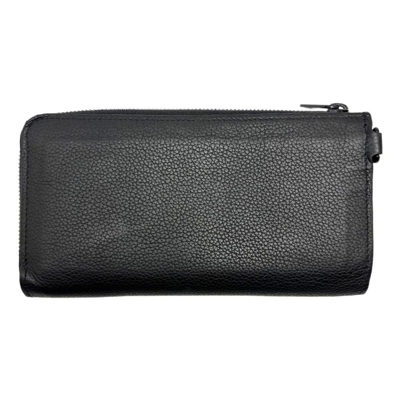 Louis Vuitton Wallet Aerogram Zippy Leather Black