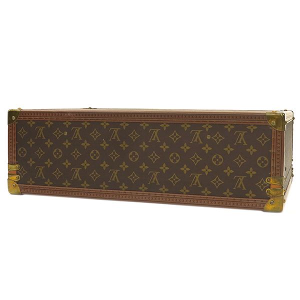 Louis Vuitton Trunk Bisten 55 Monogram Canvas Monogram Gold Hardware Brown