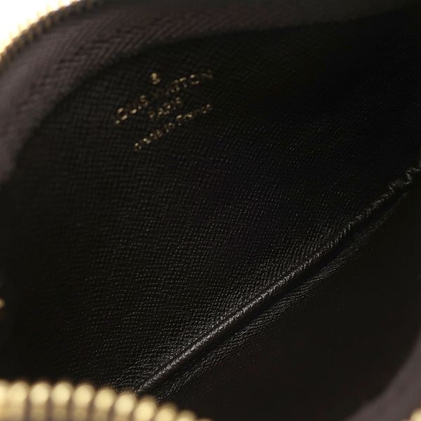 Louis Vuitton Coin Case Pochette Cles Monogram Idylle Fusan Gold Hardware Brown