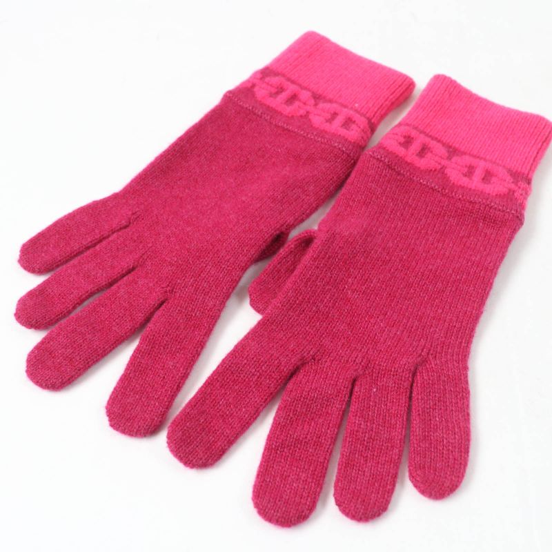 Hermes H232006g Heaven Haven Rose Extrême Cashmere Chaine D'ancre Knitted