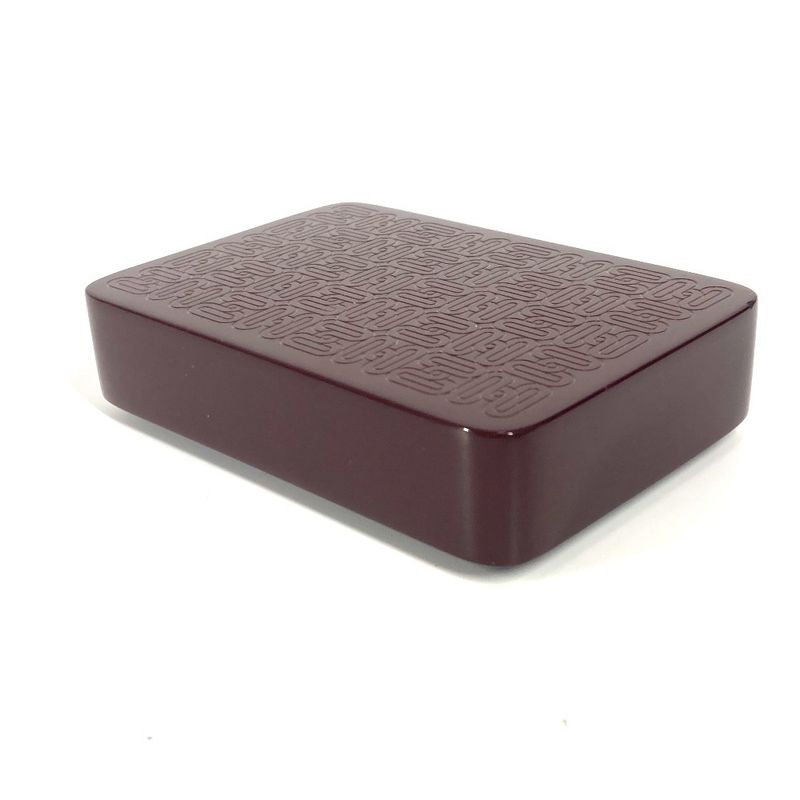 Hermes Small Bag Logo Lacquer Brown