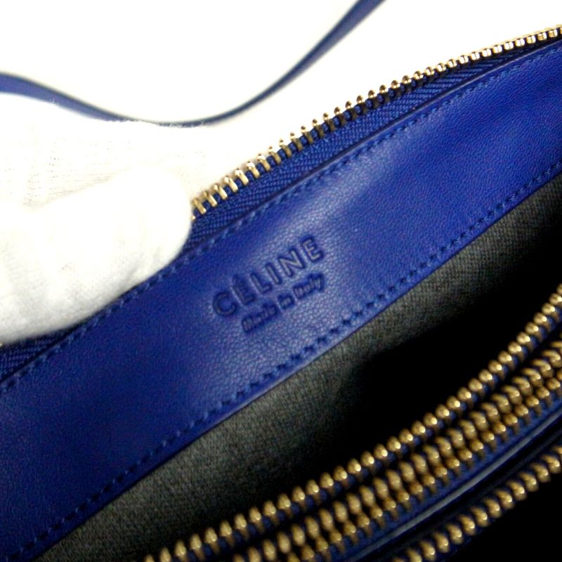 Celine Trio Shoulder Bag Women's Purple Pawnshop Listing