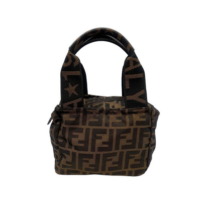 3406 Fendi Mini Handbag 2151-26541-009 Zucca Pattern Brown Second Hand