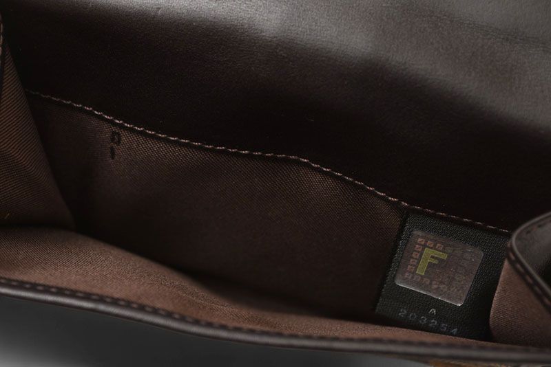 Fendi Wallet Fold Fendi Fold Wallet Zucca Pattern Brown