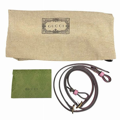 Gucci Bamboo 702106 3WAY Backpack Bag Shoulder Bag Handbag Women