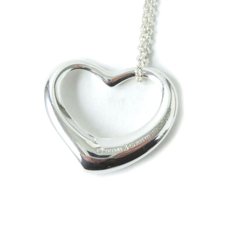 Tiffany & Co Elsa Peretti Open Heart Large Necklace /pendant