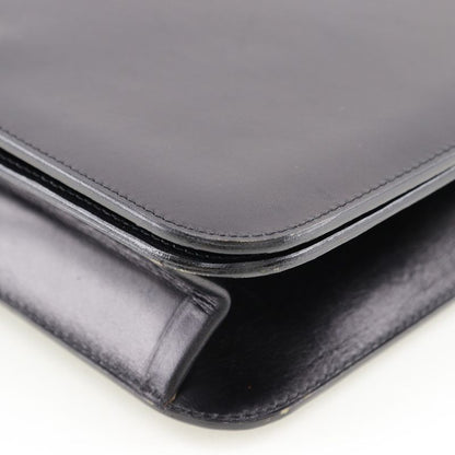 Chanel Chain Shoulder Coco Mark Vintage Calf Black Women's Shoulder Bag