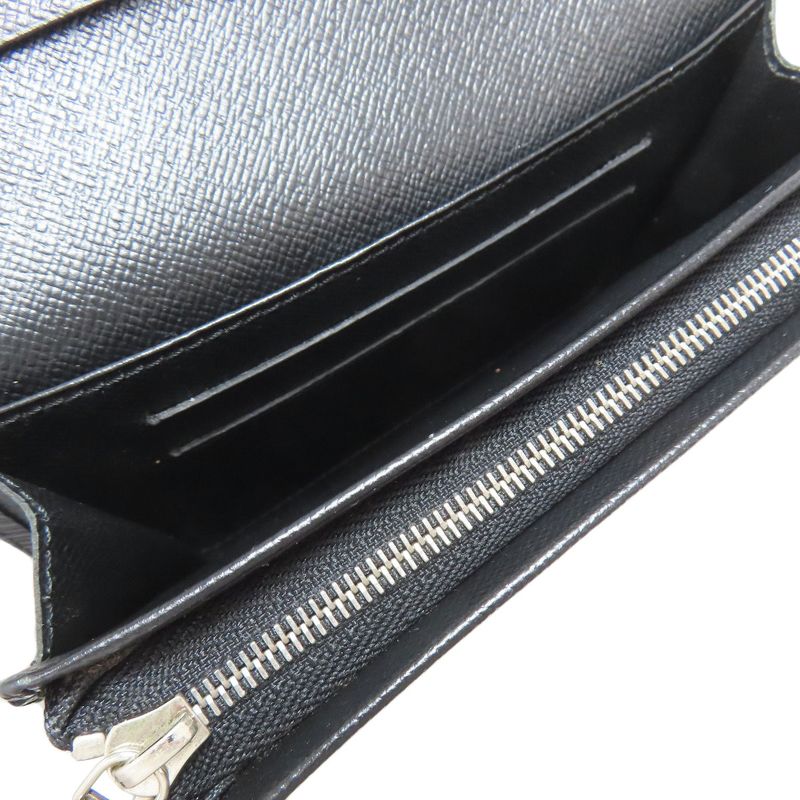 Louis Vuitton M63972 Portefeuille Trésor Folding Wallet With Coin Purse Epi