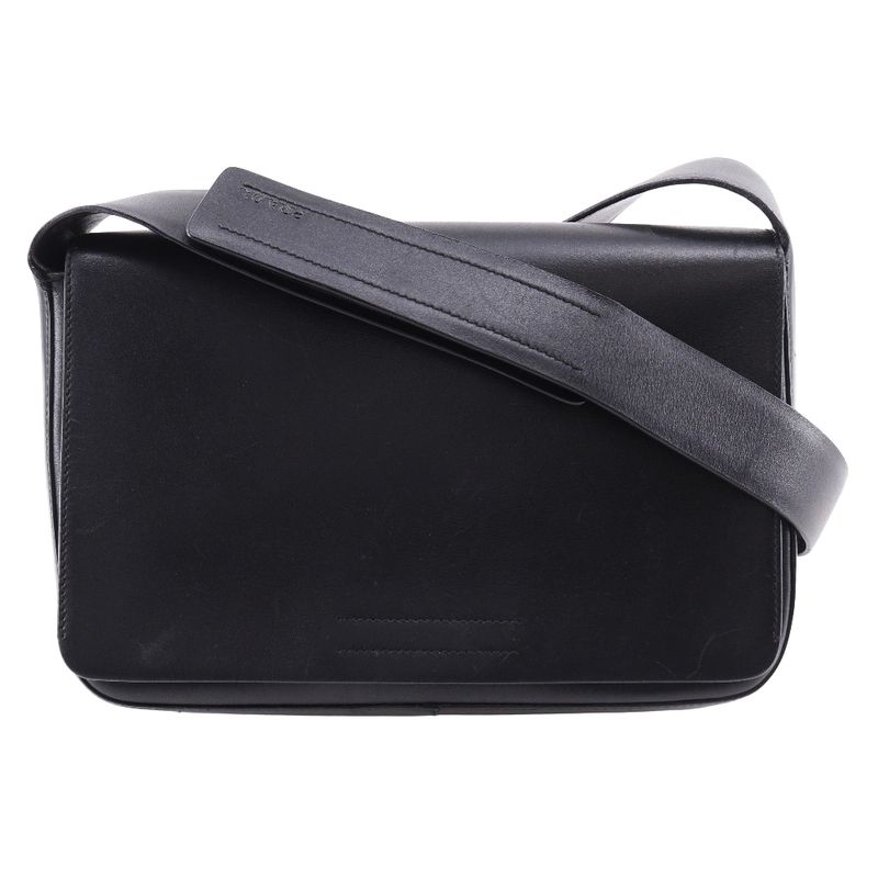 Prada Calf Black Unisex Shoulder Bag
