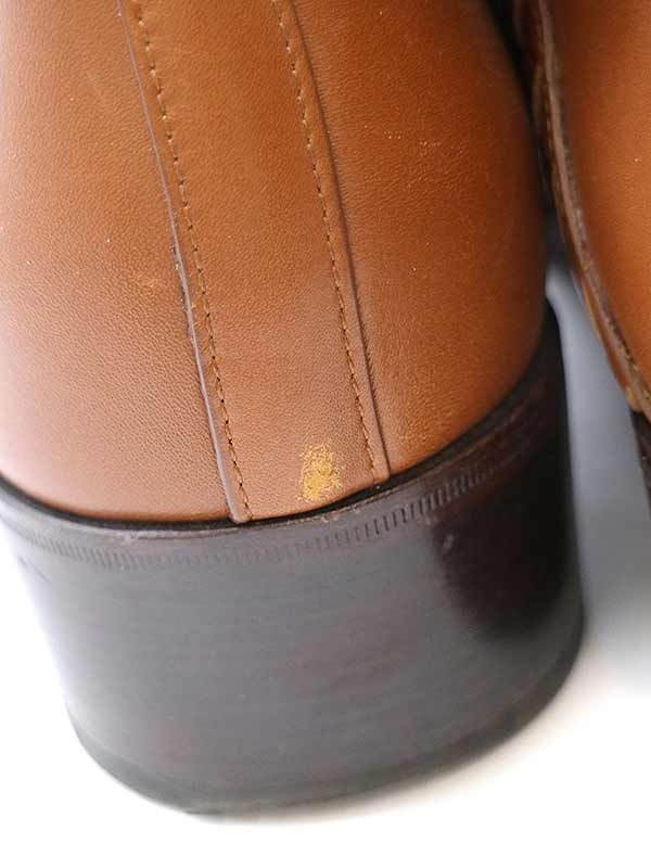 Bottega Veneta Jodhpurs Leather Heeled Boots Brown 40