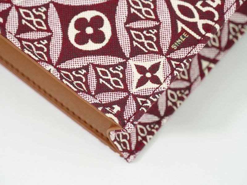 Authentic Louis Vuitton LV Petite Sac Pla Since1854 Monogram Jacquard Shoulder