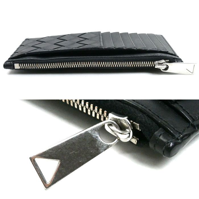Bottega Veneta Bottega Veneta Fragment Case Coin Case Black 766155vcpq3 Men's