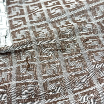 Fendi Polo Shirt Zucca Pattern Polyamide Beige