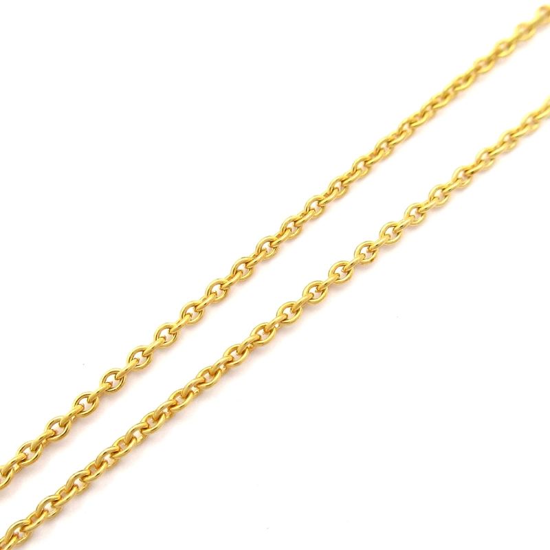 Tiffany & Co Necklace Teardrop 18K Yellow Gold