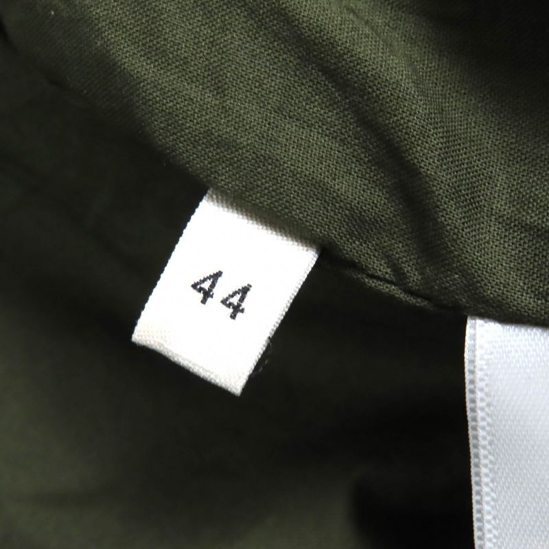 Celine 23SS 2w860494m 100% Cotton Camouflage Pattern Harness Parka Coat Khaki