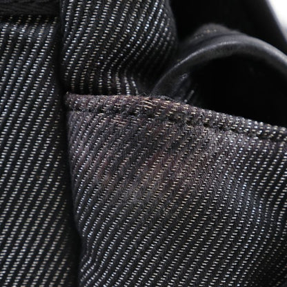 Chanel Backpack Sport Line Coco Mark Canvas Black/silver Women's Backpack/daypac