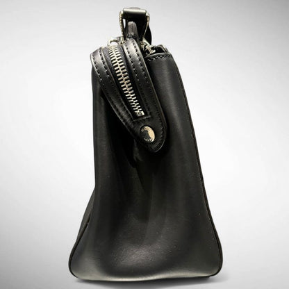 Fendi Dotcom Flower 2wayleather Bag Women Black -