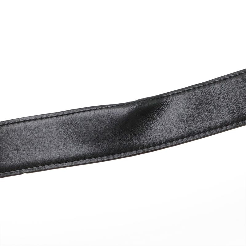 Hermes H Plate Belt Reversible Box Calf BOX Calf Togo Leather Black Brown