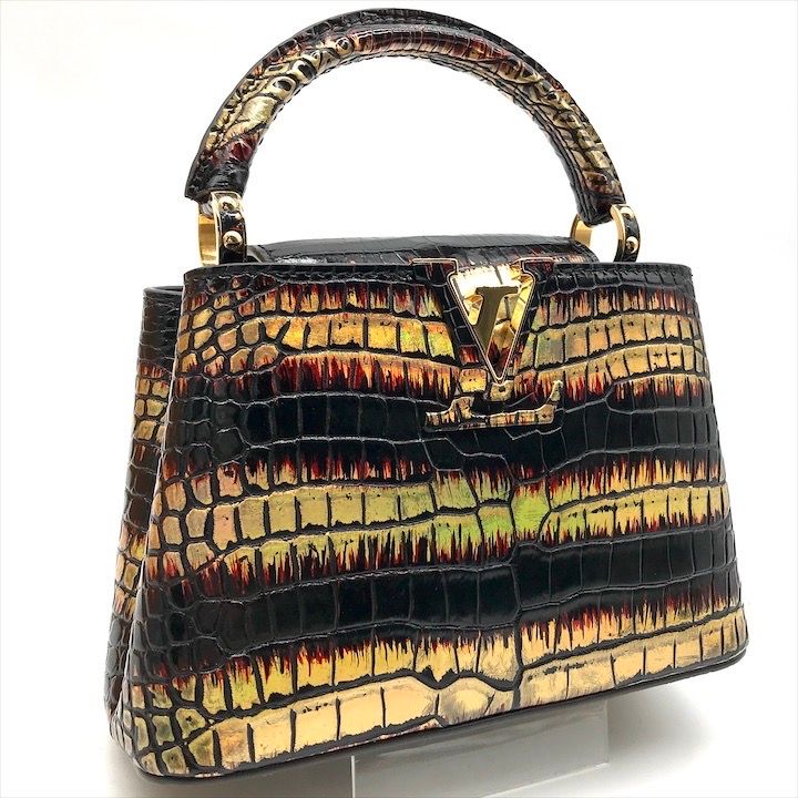 Louis Vuitton Exhibits Kuroko Lola Capucines Mini 2-Way Bag
