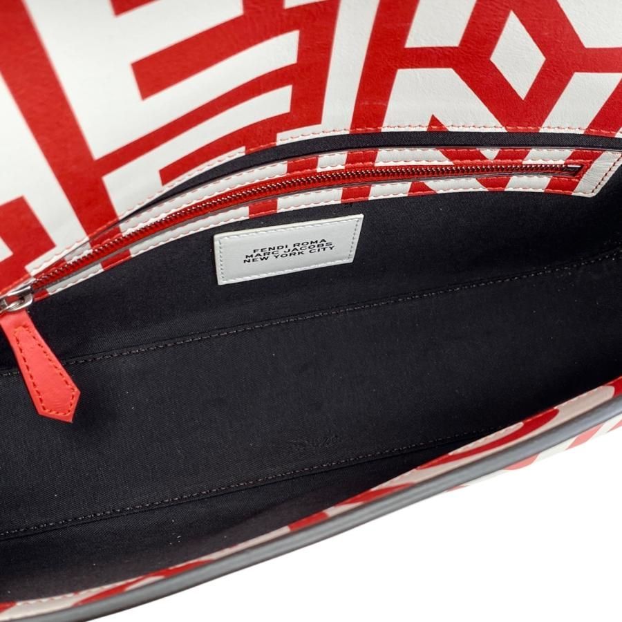 Fendi X MARC Jacobs Handbag Shoulder Bag Baguette Medium 8br600 AMWQ F1kg1