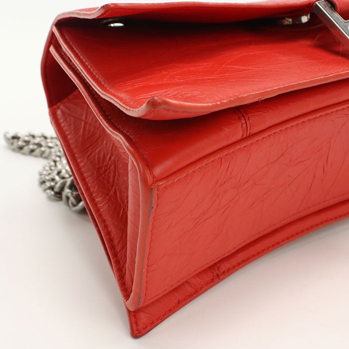 Balenciaga Chain 716351 Shoulder Bag Leather Women