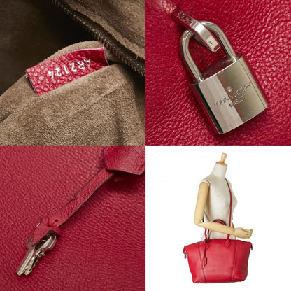 Louis Vuitton Parnacea Lockit PM Shoulder Bag Handbag 2WAY M94595 Raspberry