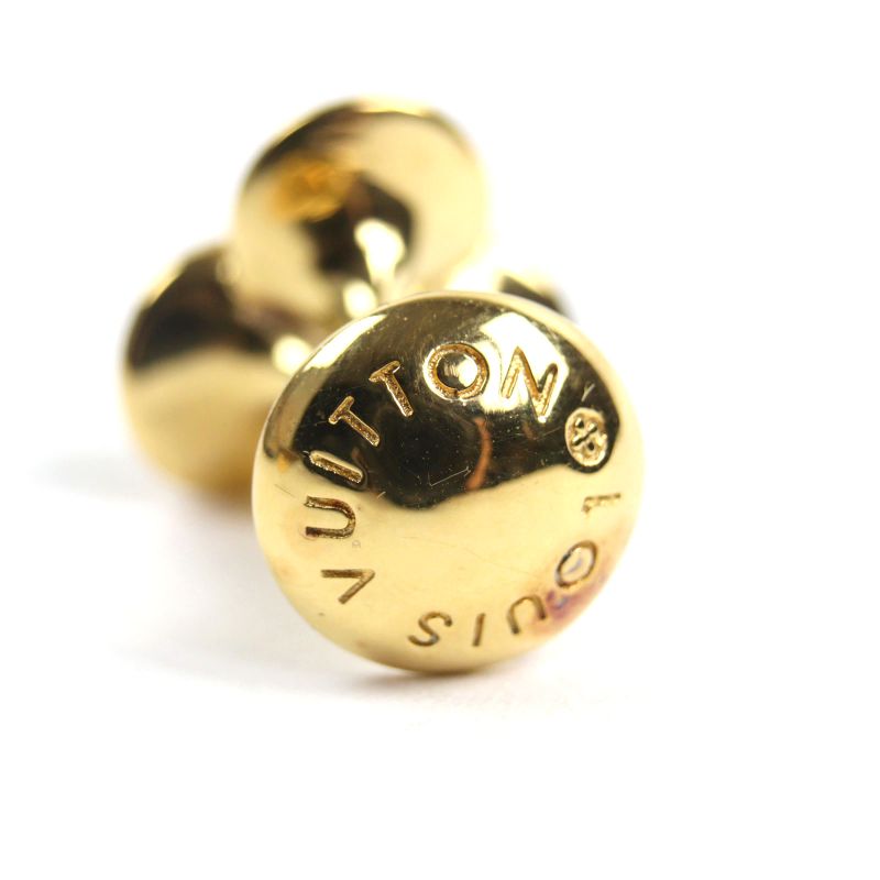 Louis Vuitton M30564 Bouton De Manchettes Bouquet De Crew Logo Engraved