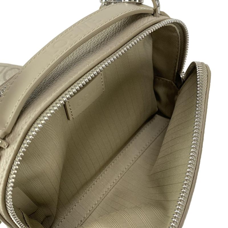 Loewe Shoulder Bag Cross Body Camera Bag Mini Beige Detachable Shoulder Strap