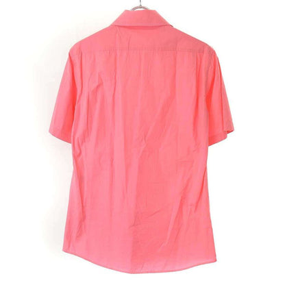 Celine by Phoebe Philo Short Sleeve Cotton Shirt Pink 34