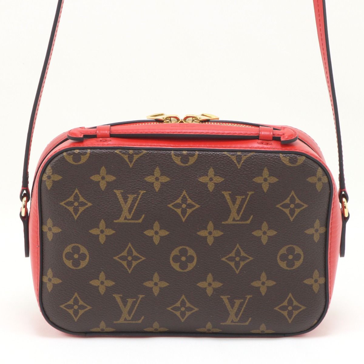 Louis Vuitton Monogram Saintonge Coquelicot Shoulder Bag