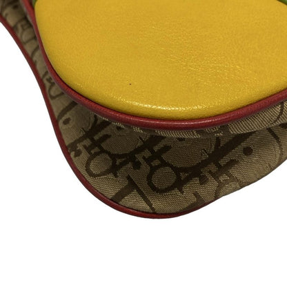 Dior/christian Dior Shoulder Bag Rasta Beige X Yellow X Multi Leather